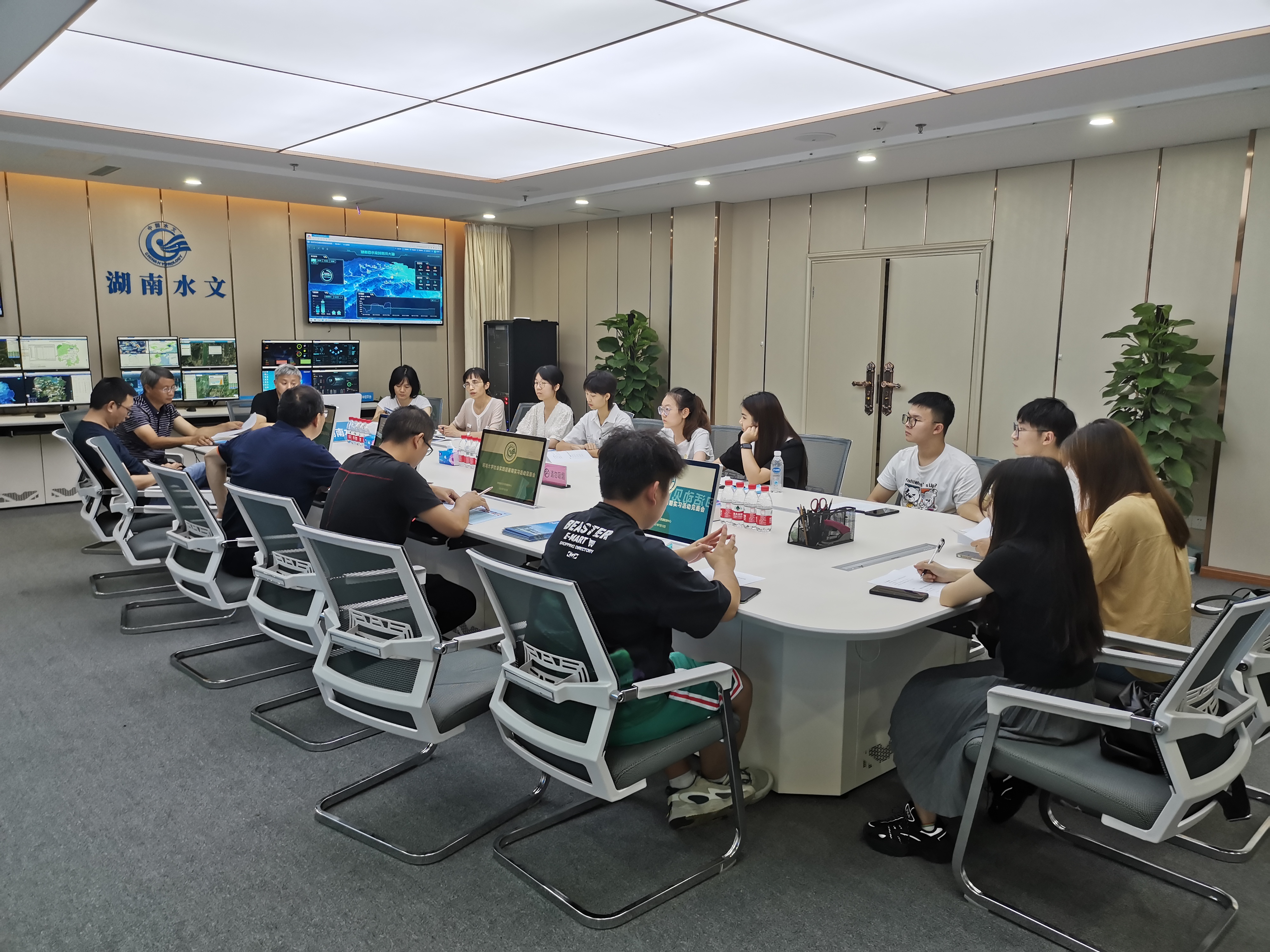 “若水计划”实践团赴湖南省国产精品
水资源勘测中心交流